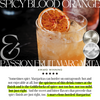 SPICY BLOOD ORANGE & PASSION FRUIT MARGARITA