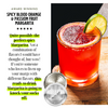 SPICY BLOOD ORANGE & PASSION FRUIT MARGARITA