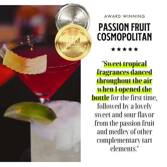 PASSION FRUIT COSMOPOLITAN