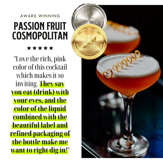 PASSION FRUIT COSMOPOLITAN