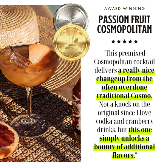 PASSION FRUIT COSMOPOLITAN
