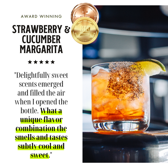 STRAWBERRY & CUCUMBER MARGARITA